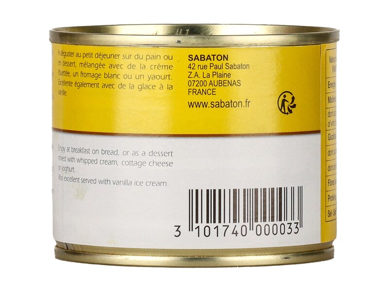Sabaton Creme de marrons 250g
