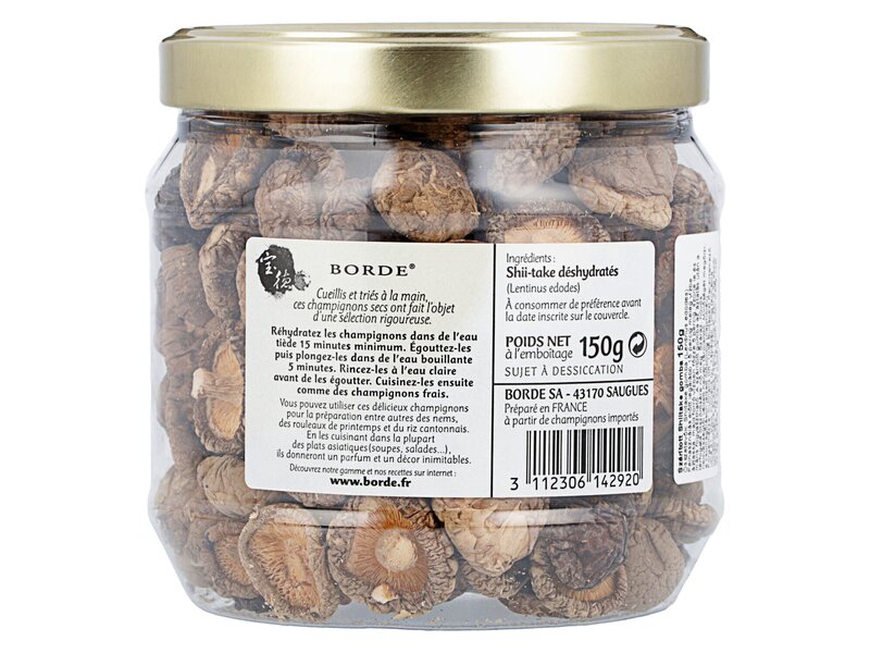 Borde Champignons Shiitake 150g