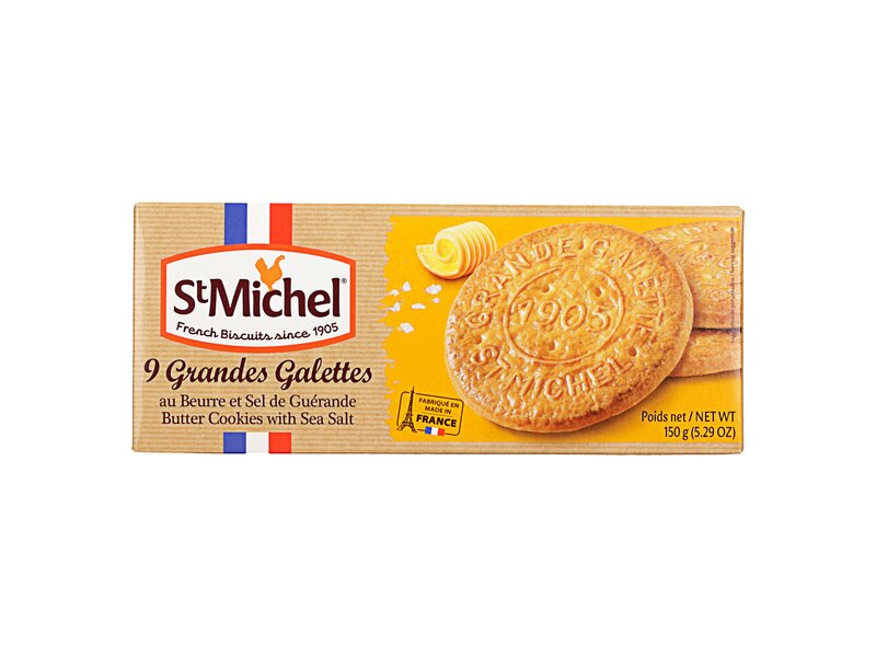 St Michel Grandes galettes Chocolate butter biscuits 150g
