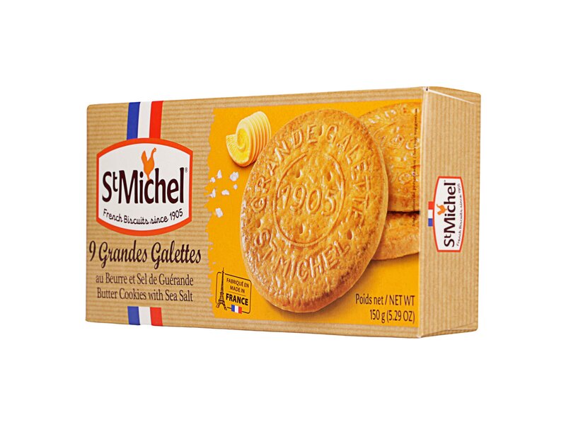 St Michel Grandes galettes Chocolate butter biscuits 150g