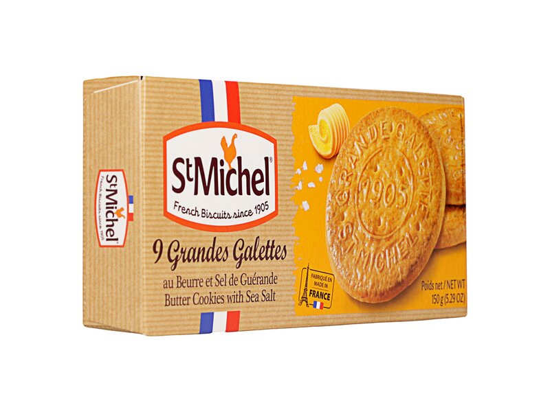 St Michel Grandes galettes Chocolate butter biscuits 150g