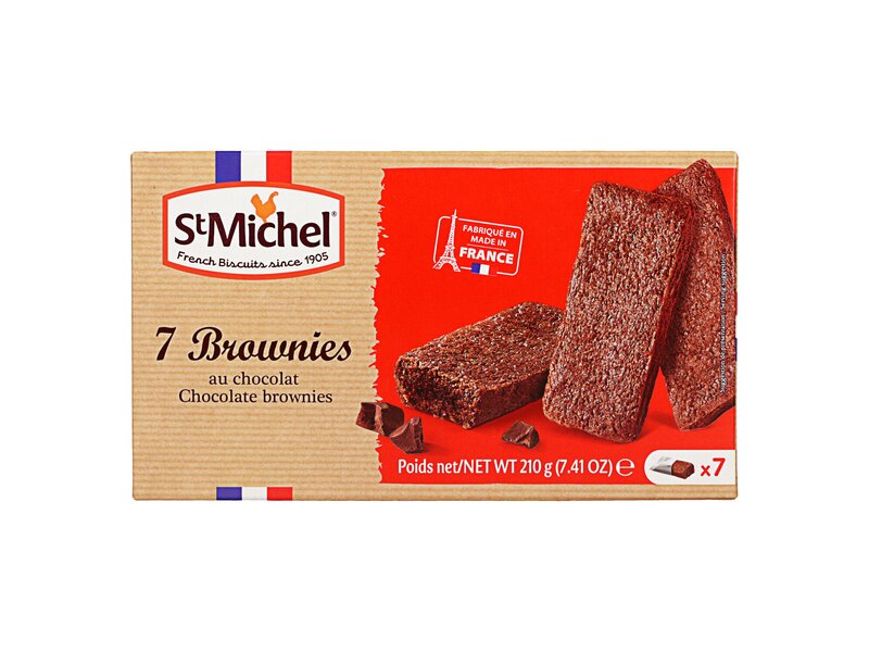 St Michel 7 Brownies chocolate 210g