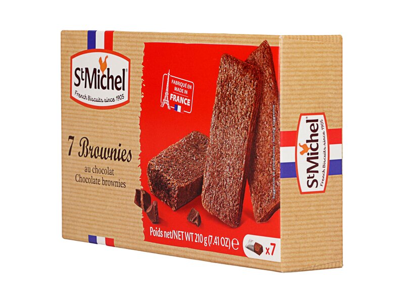 St Michel 7 Brownies chocolate 210g