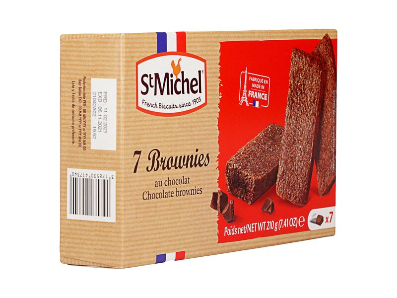 St Michel 7 Brownies chocolate 210g