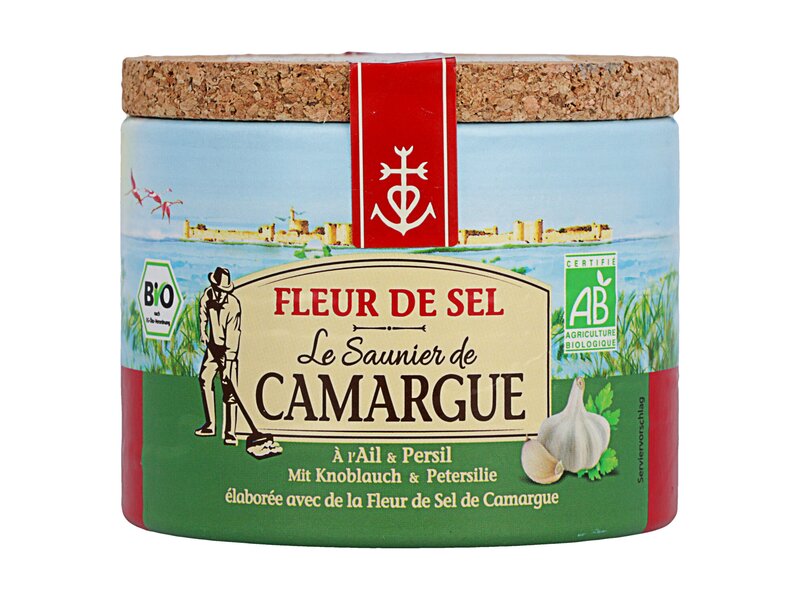 Le Saunier Camargue fleur de sel Ail & Persil 125g