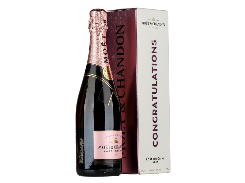 Moet & Chandon Brut Rosé Imperial CONGRAT 2023 0,75l