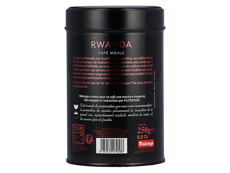 Malongo Café Rwanda 250g