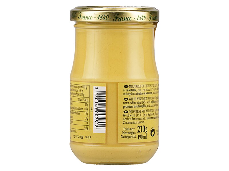 E.Fallot dijoni mustár fehérboros 210g
