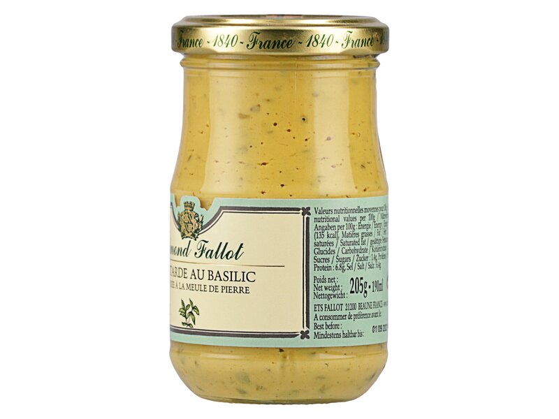 E.Fallot dijoni mustár bazsalikom 205g