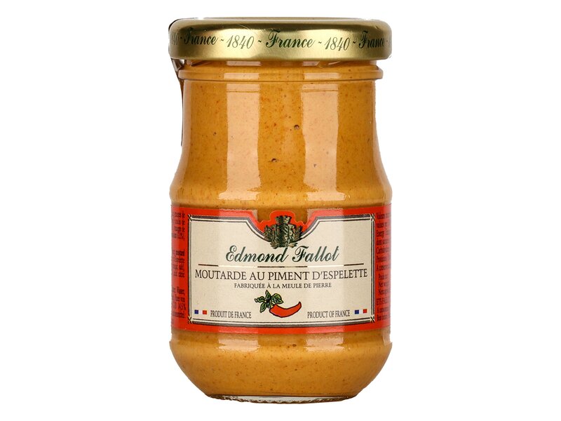 E.Fallot mustár Espelette paprikával 105g