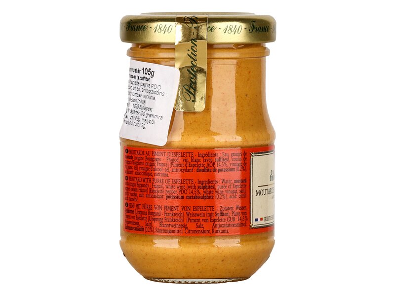 E.Fallot mustár Espelette paprikával 105g