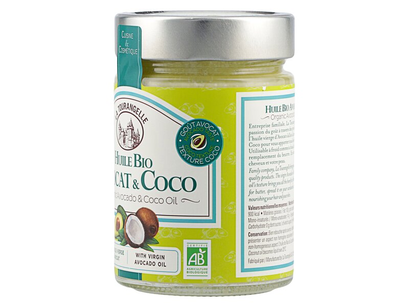 La Tourangelle Huile Bio Avocat & Coco 314ml