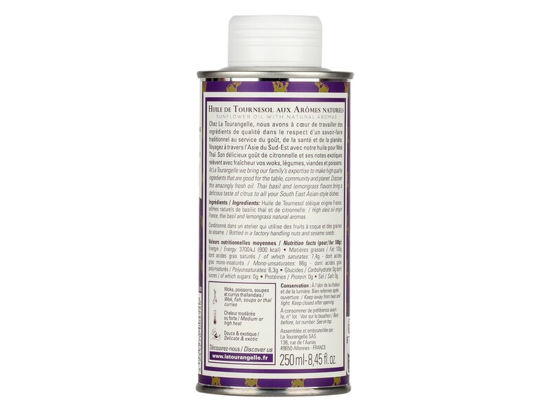 La Tourangelle Thai wok oil 250ml