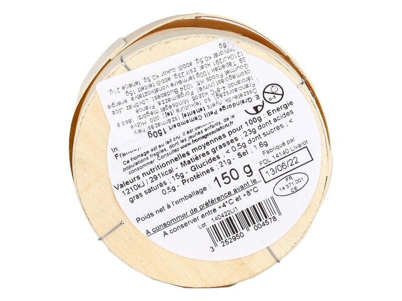 E. Graindorge Petit Camembert 150g