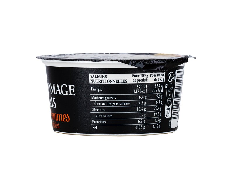 ISIGNY* Cottage cheese with caramelised apples 150g