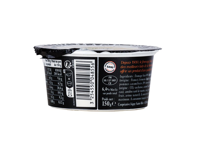 ISIGNY* Cottage cheese with caramelised apples 150g