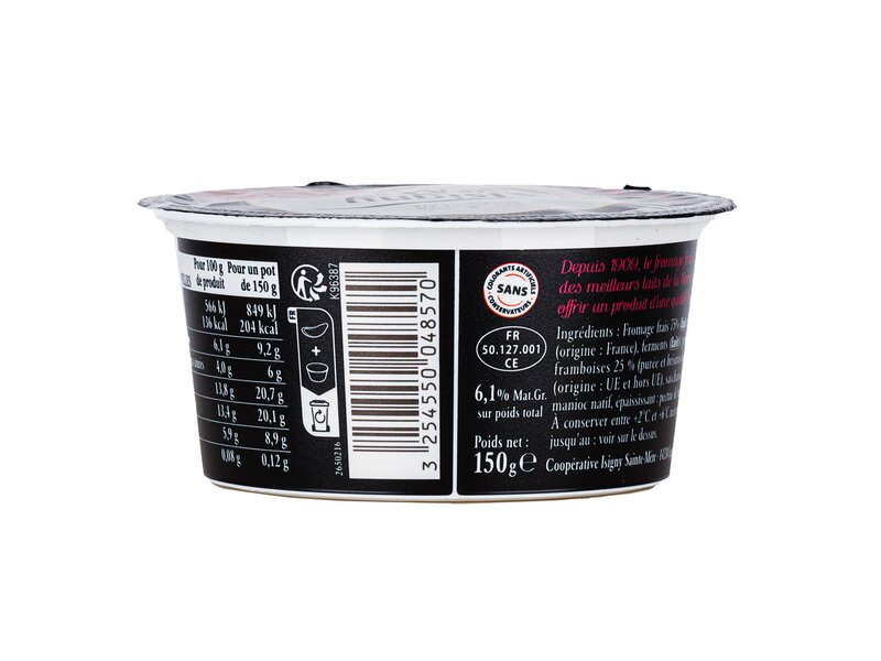 ISIGNY* Cottage cheese with raspberry 150g