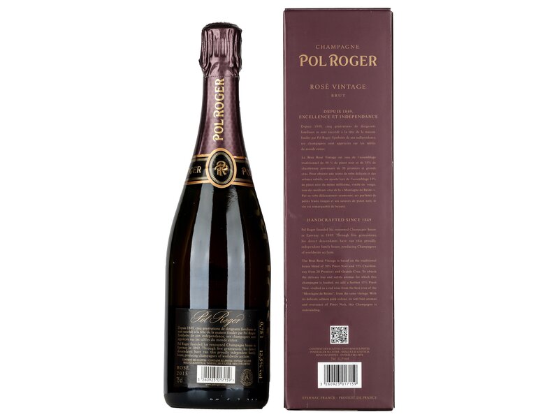 Pol Roger Rosé Vintage 2015 0,75l