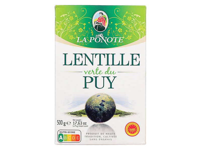 La Ponote PUY Lentille Verte AOP dobozos 500g