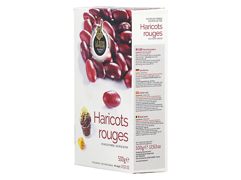 Le Bon Semeur Haricots rouges dobozos 500g