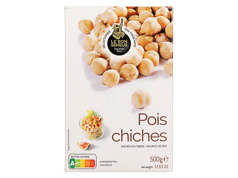 Le Bon Semeur Pois chiches dobozos 500g