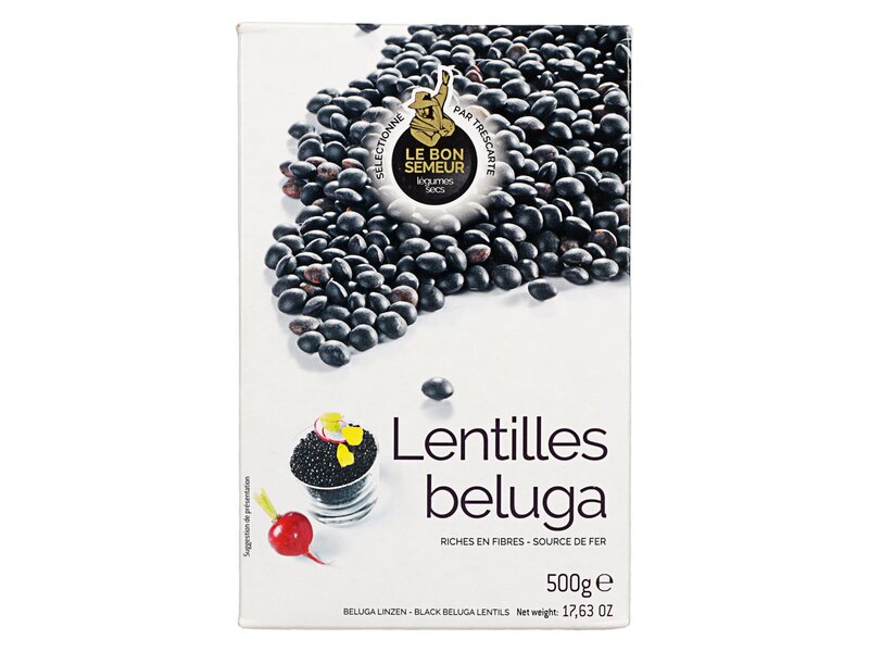 Le Bon Semeur Lentilles beluga dobozos 500g