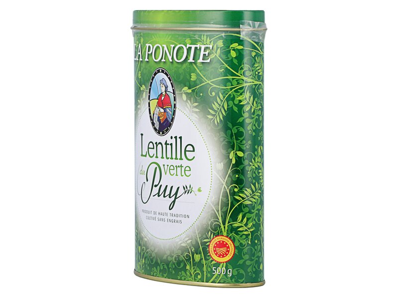 La Ponote PUY Lentille Verte AOP fém 500g