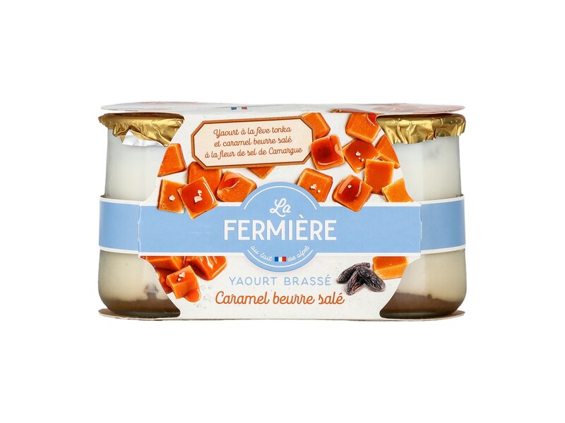 La Fermiére Sós vajkaramellás joghurt 2x160g