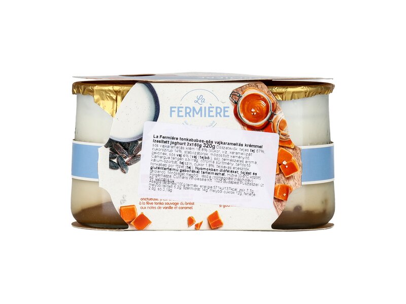 La Fermiére Sós vajkaramellás joghurt 2x160g