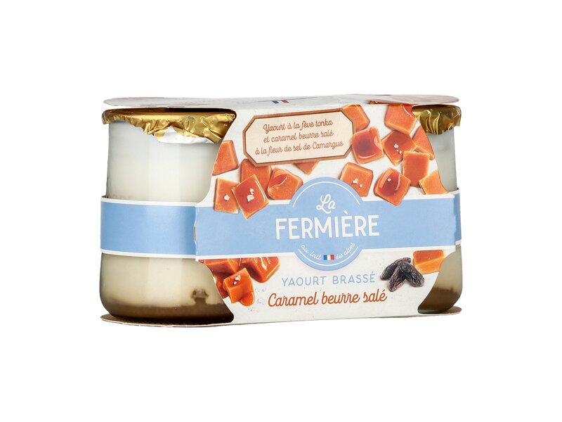 La Fermiére Sós vajkaramellás joghurt 2x160g