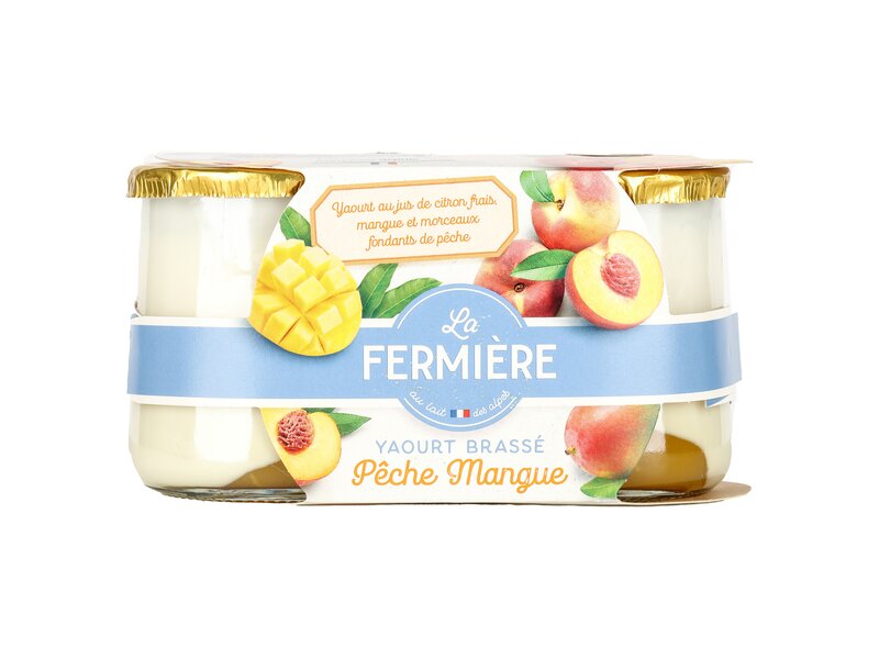 La Fermiére* Peche Mangue 2x160g