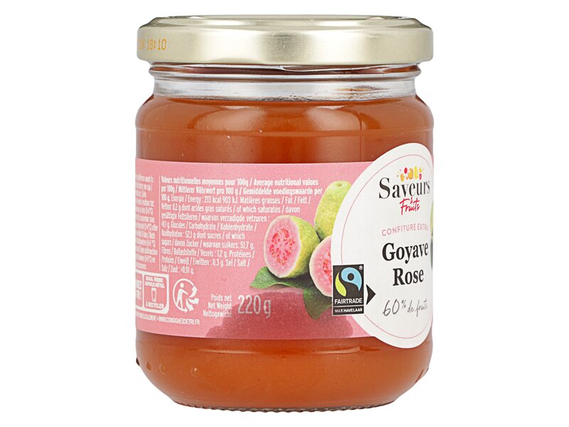 Naturgie Confirture Extra Goyave rose 220g