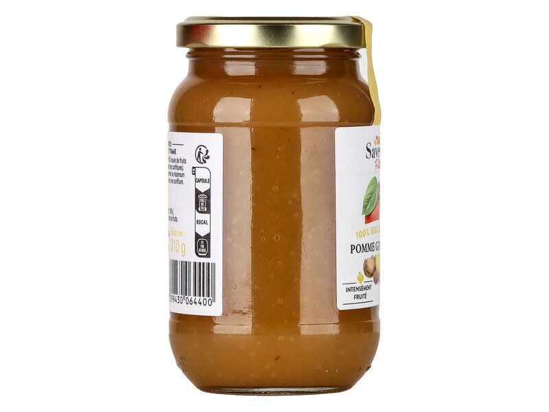 Saveurs Fruits Pomme Gingembre Bio - alma gyömbér lekvár 310g
