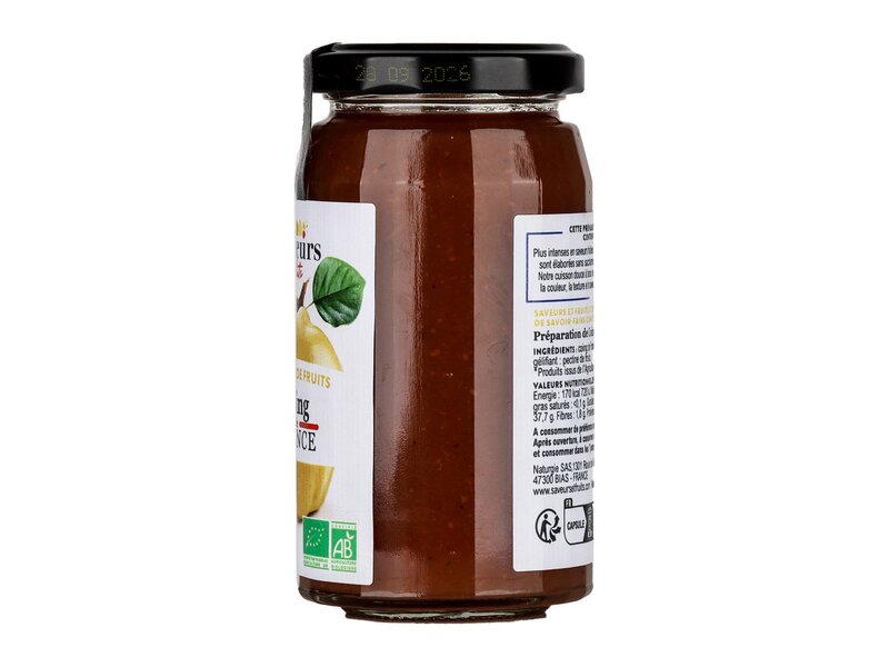 Saveurs Coing de France Bio - quince jam 240g