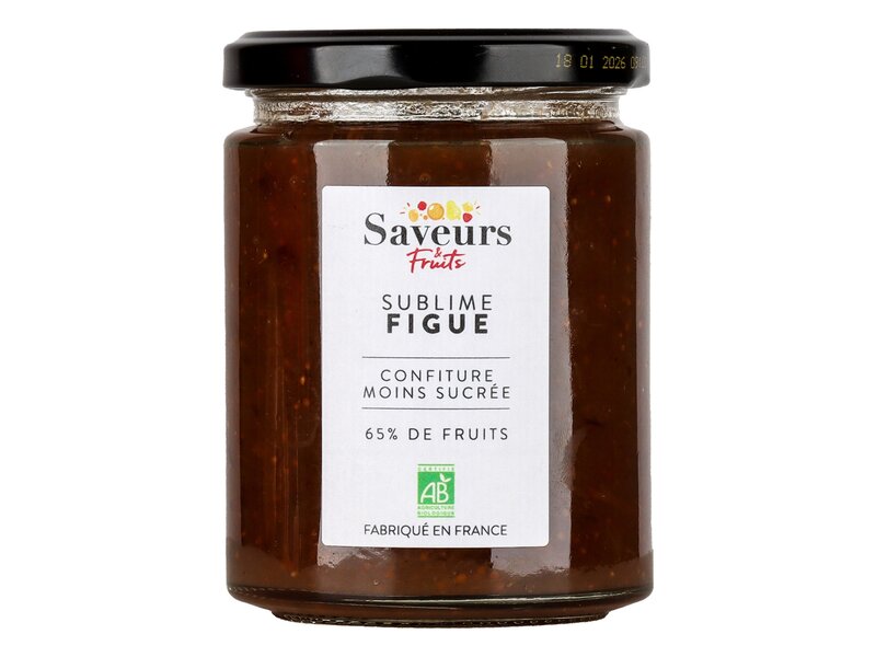 Saveurs Fruits Sublime Figue Bio - fügelalekvár 310g