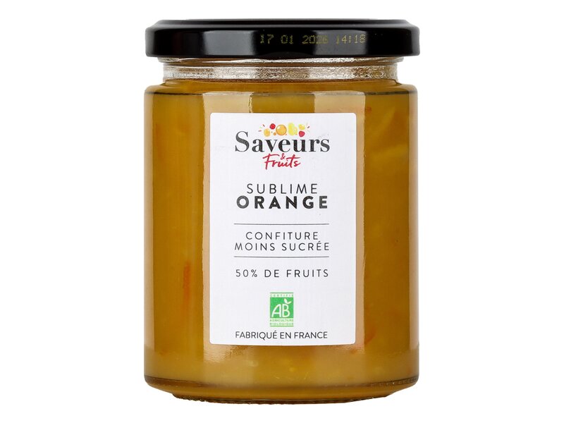 Saveurs Fruits Sublime Orange Bio - narancslekvár 310g