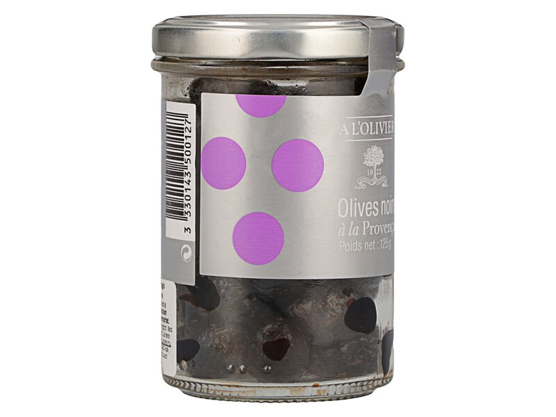 Olivier Olives noires Provencale 125g