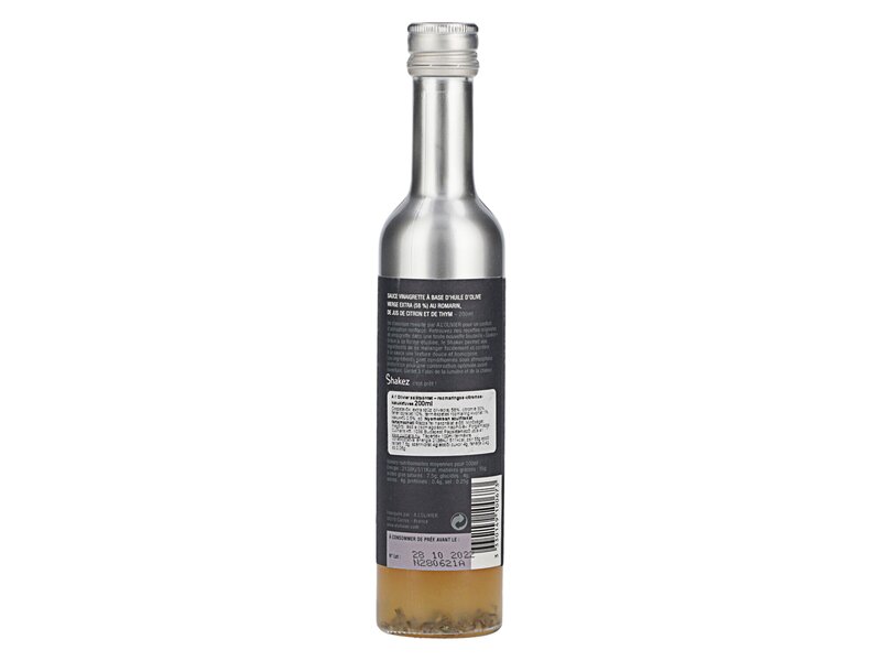 Olivier Shaker Extra Virgin Olive Oil Rosemary, lemon and thyme 200ml