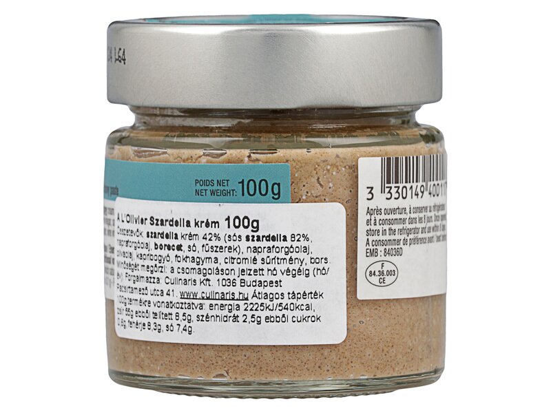 Olivier Anchovy Cream with olive oil 100g