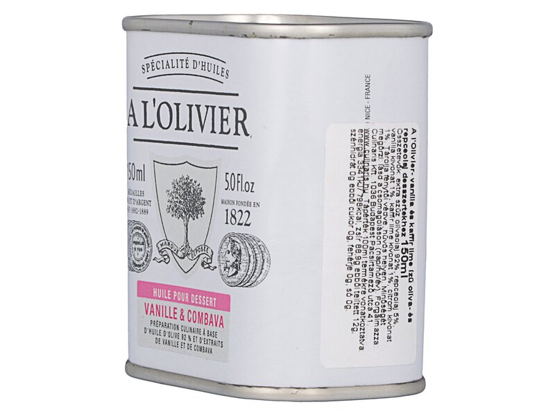 Olivier Olive Oil for dessert Vanilla&Kaffir Lime 150ml