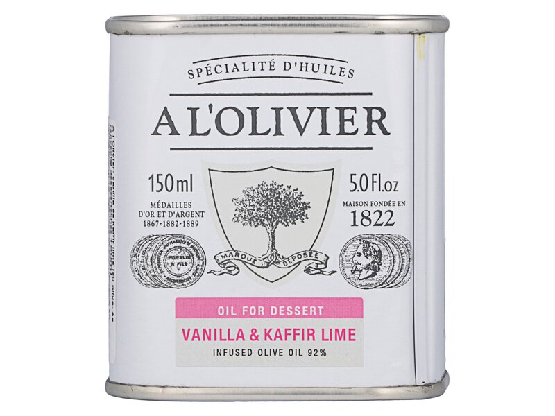 Olivier Olive Oil for dessert Vanilla&Kaffir Lime 150ml
