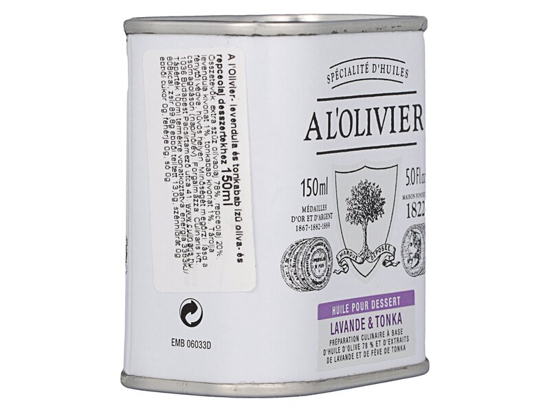 Olivier Olive Oil for dessert Lavender&Tonka 150ml