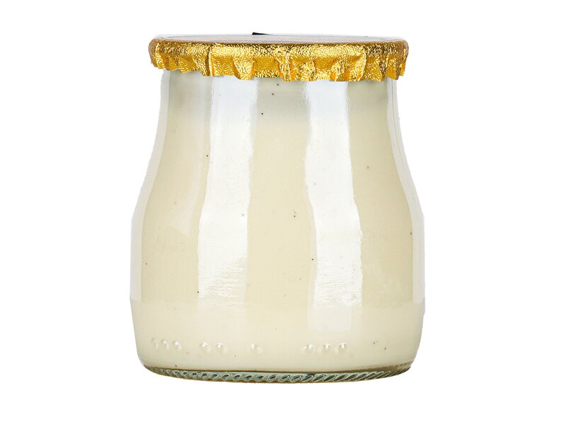 Marie Morin* Organic vanilla farm yoghurt glass jar 140g