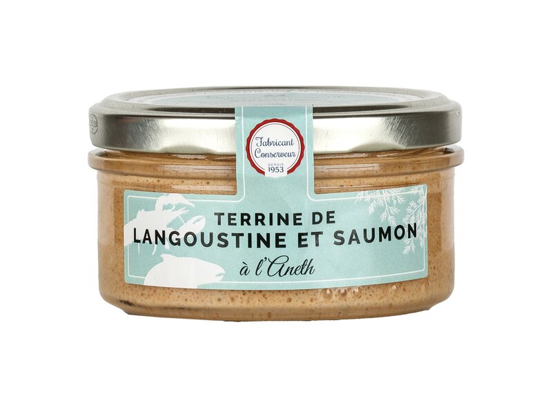 Ducs de Gascogne Terrine de Langoustine and Salmon with dill 130g