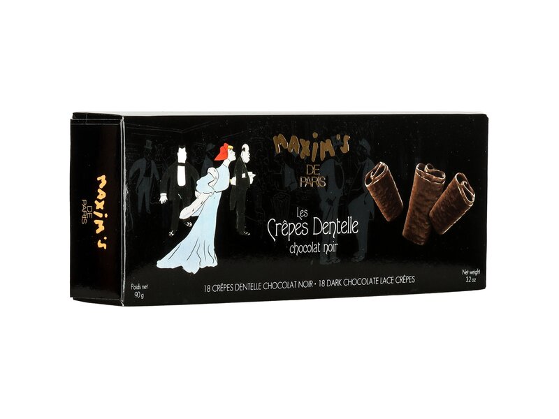 Maxim's étcsokoládéba mártott ostyatekercs 90g