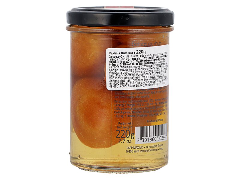 Maxim's Rum Baba 220g