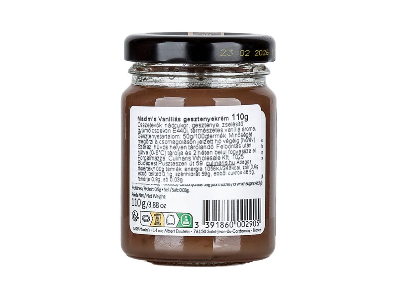 Chestnut & vanilla cream-120 g