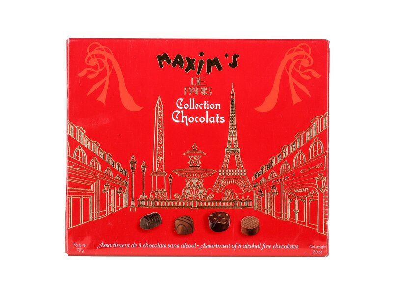Maxim's csokoládéválogatás 8db 75g      