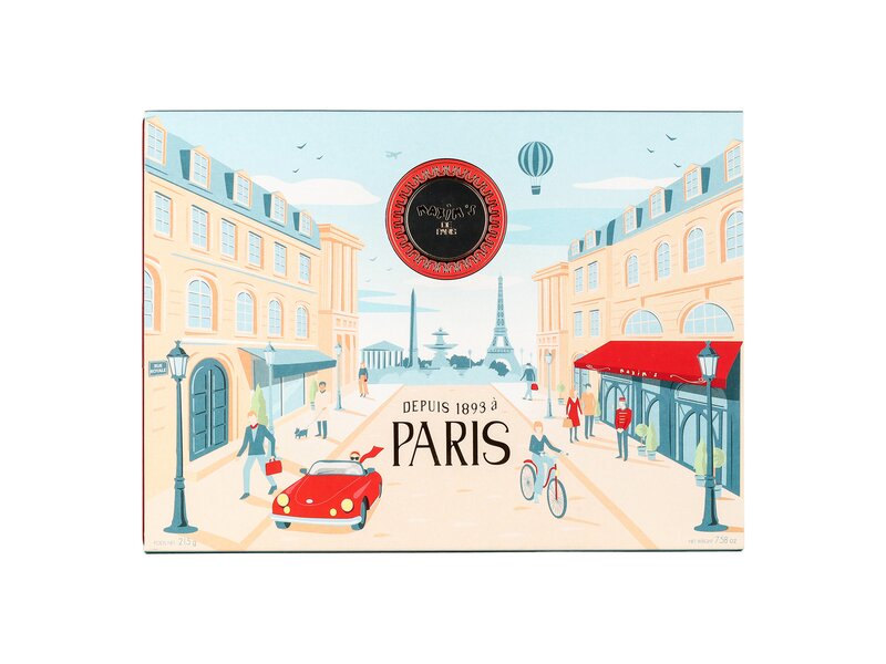 Maxim's 22 db-os csokoládéválogatás fémdobozban 210g