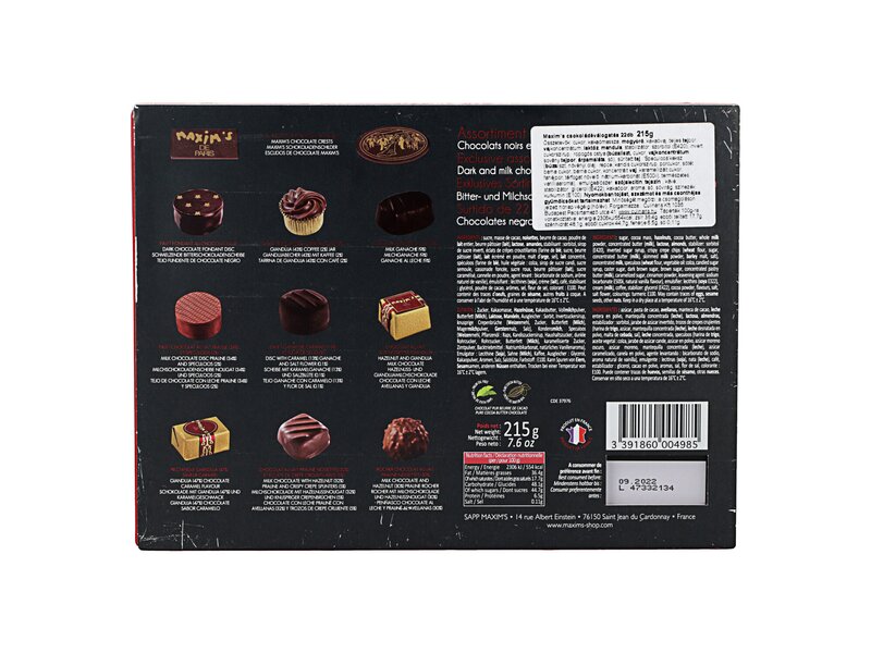 Maxim's 22db-os válogatás fémdoboz 215g